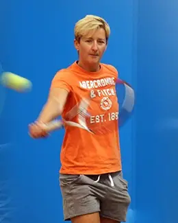 Monika Parypińska na korcie